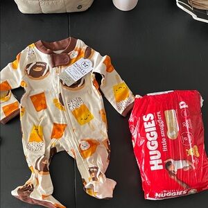 Huggies & honest onesie bundle